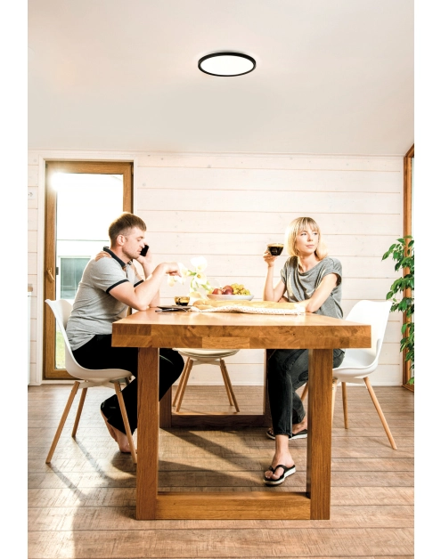 Zdjęcie: Plafoniera LED KB Plafon 02 O 18,5 W B KINGBERRY