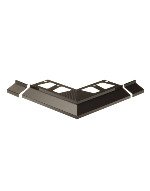 Zdjęcie: Profil do glazury okap balkonowy 32,2x101,8 mm zestaw NZ LL2 CEZAR