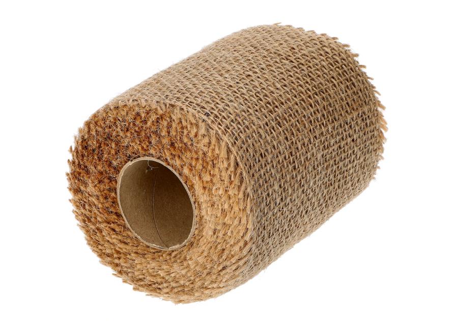 Zdjęcie: Taśma jutowa 10 cm/5 m 710014 BROWIN