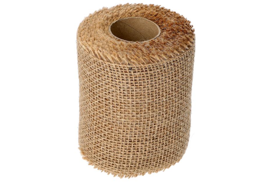 Zdjęcie: Taśma jutowa 10 cm/5 m 710014 BROWIN