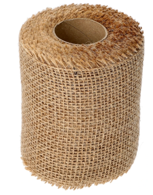 Zdjęcie: Taśma jutowa 10 cm/5 m 710014 BROWIN