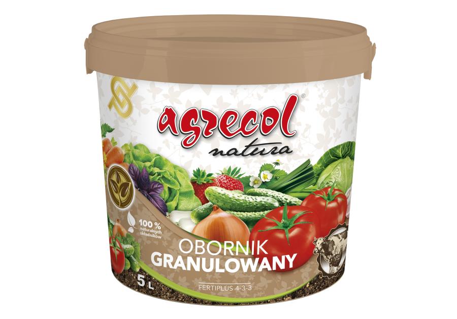 Zdjęcie: Obornik granulowany 5 L AGRECOL