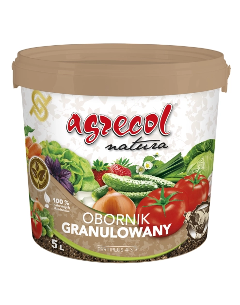 Zdjęcie: Obornik granulowany 5 L AGRECOL