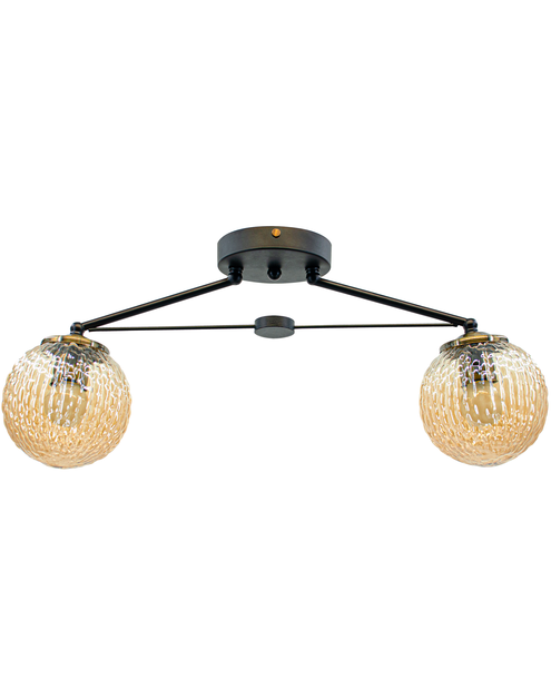 Zdjęcie: Lampa sufitowa Rosa 2100/2 black ELEM