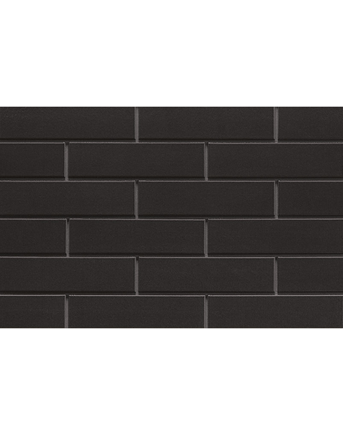 Zdjęcie: Płytka elewacyjna Nero szkliwiona 24,5x6,5 cm CERRAD