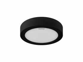 Plafoniera SMD LED Edor C 12 W CCT kolor czarny STRUHM