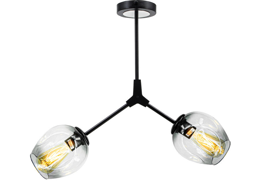 Zdjęcie: Lampa sufitowa Boston 1962/2 black - BL ELEM