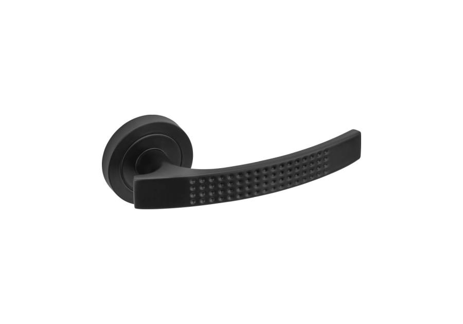 Zdjęcie: Klamka Argo okrągły szyld czarna R500 AMBITION