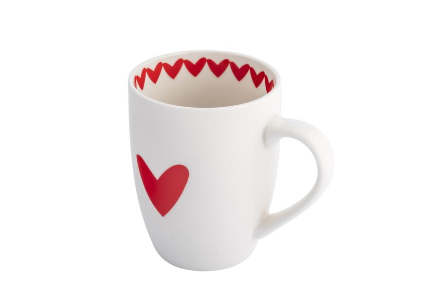 Zdjęcie: Kubek baryłka 340 ml dekoracja heart 2 ALTOM DESIGN