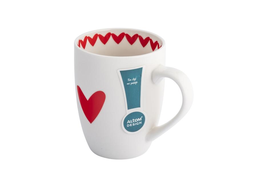 Zdjęcie: Kubek baryłka 340 ml dekoracja heart 2 ALTOM DESIGN