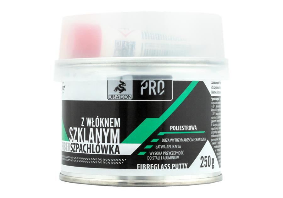 Zdjęcie: Szpachlówka Fiber z włóknem szklanym 250g DRAGON PRO