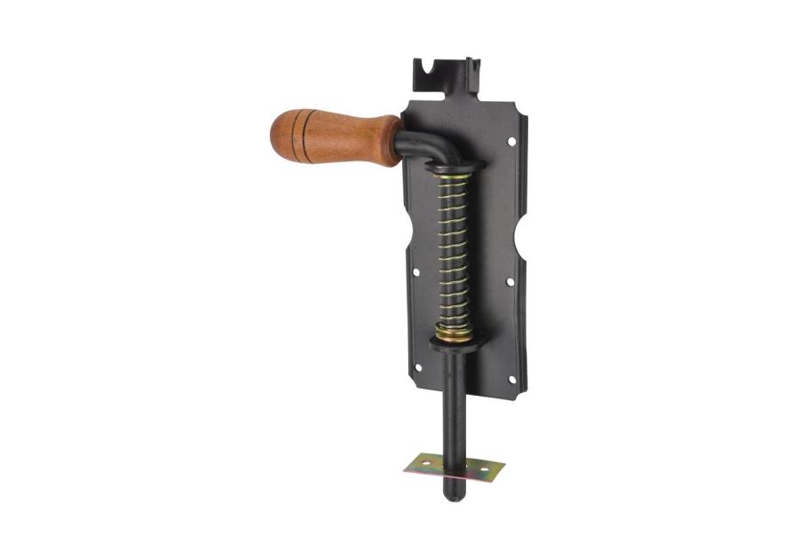 Zdjęcie: Zasuwa sprężynowa czarna 210 mm METRO