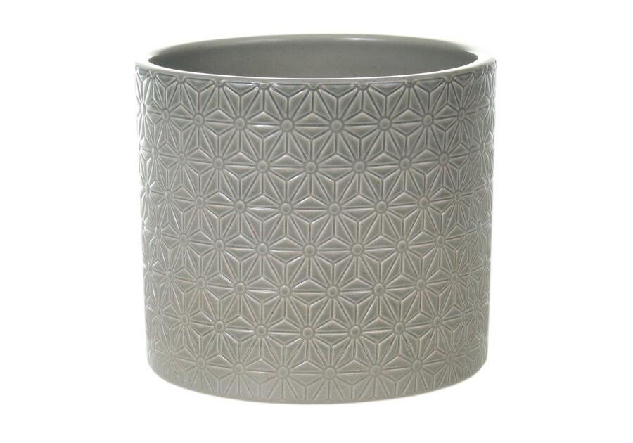 Zdjęcie: Osłonka doniczkowa Cylinder 415 - 13 cm zielony ciemny lazur CERMAX