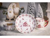 Zdjęcie: Talerz deserowy Grenlandia 20 cm bordowy ALTOM DESIGN