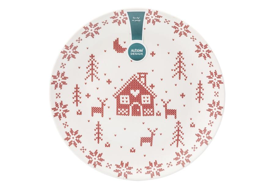 Zdjęcie: Talerz deserowy Grenlandia 20 cm bordowy ALTOM DESIGN