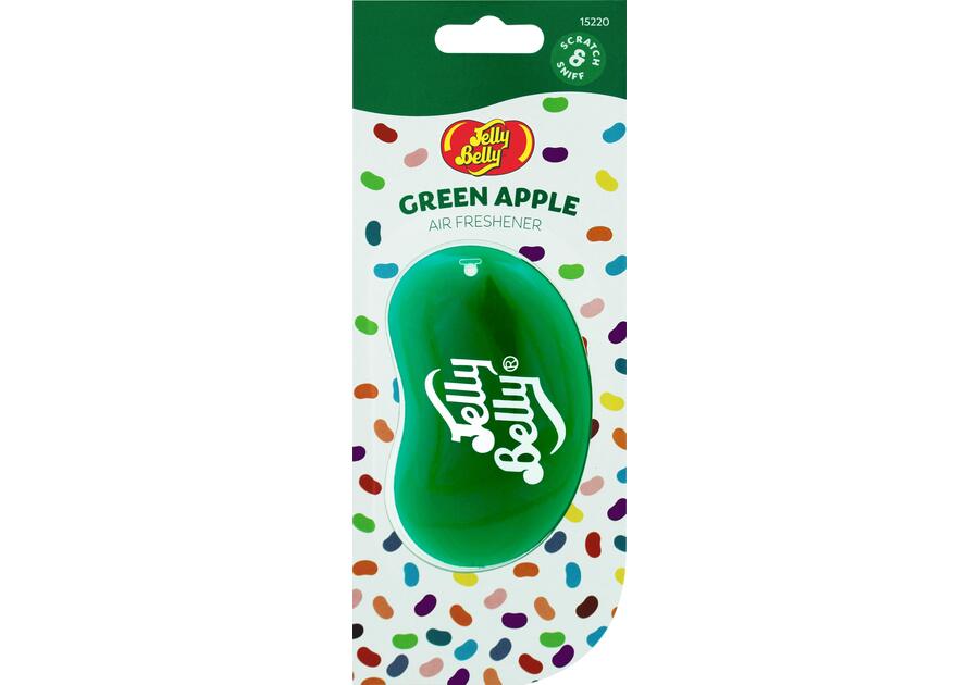 Zdjęcie: Zawieszka zapachowa 3D Air Freshener Green Apple JELLY BELL