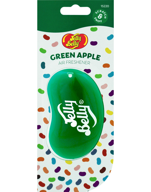 Zdjęcie: Zawieszka zapachowa 3D Air Freshener Green Apple JELLY BELL