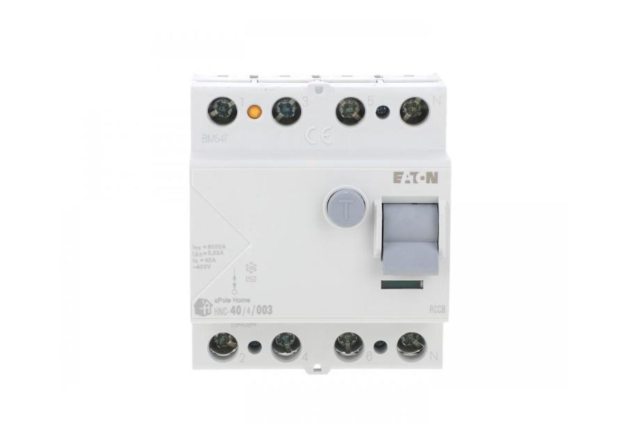 Zdjęcie: Wyłącznik różnicowy HNC-40/4/003 Eaton ELEKTRO-PLAST