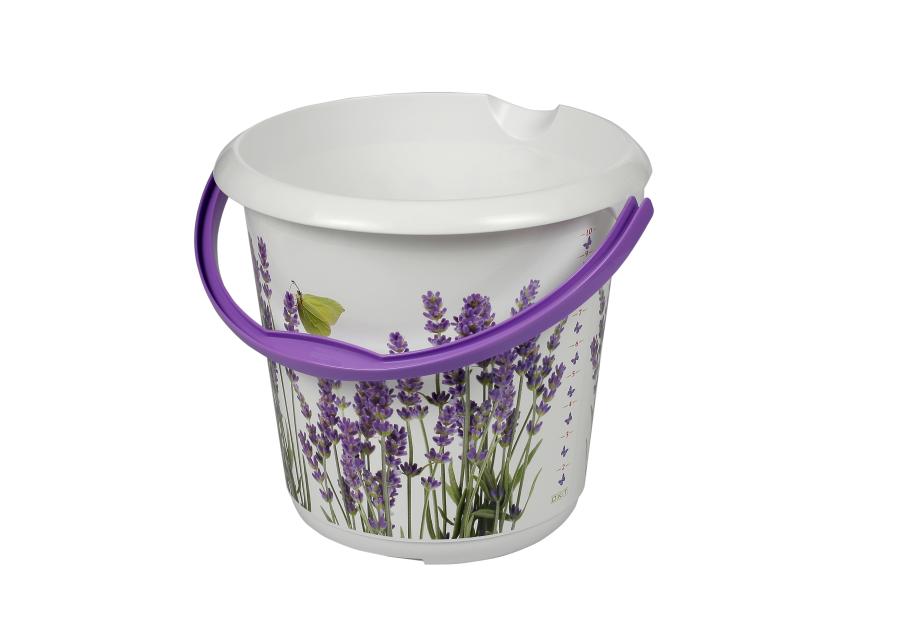 Zdjęcie: Wiadro Ilvie lavender deco 10 L KEEEPER
