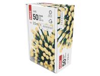 Zdjęcie: Lampki choinkowe 50 LED kulki 2,5 m IP20 WW EMOS