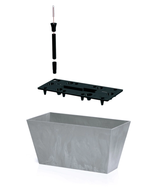 Zdjęcie: Doniczka Tubus case beton PROSPERPLAST