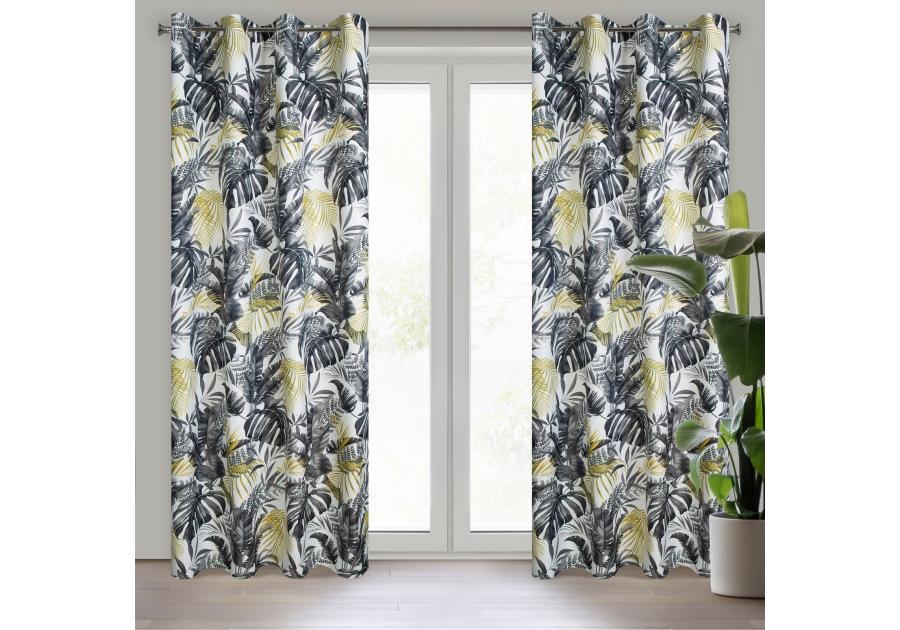 Zdjęcie: Zasłona gotowa Nelly 140x250 cm biały EUROFIRANY