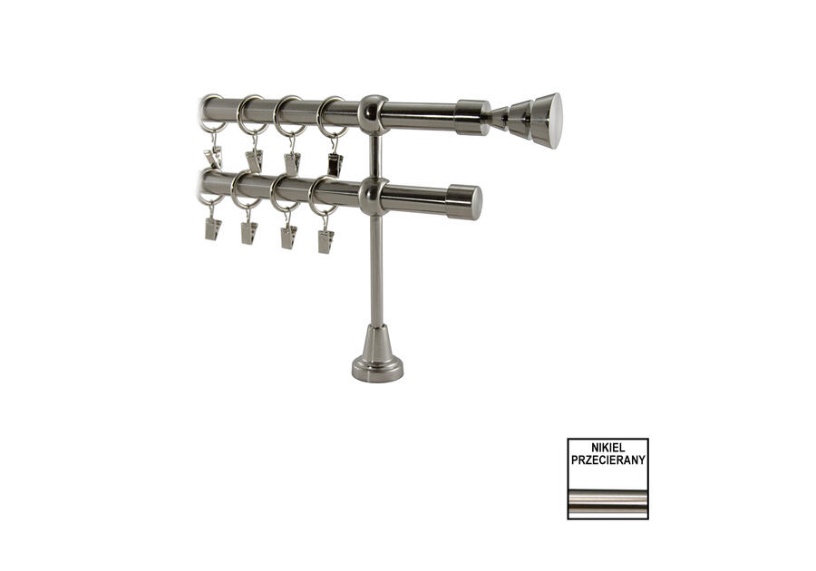 Zdjęcie: Karnisz pojedynczy Valentina fi 19 mm - 480 cm rullo satyna KARWEL