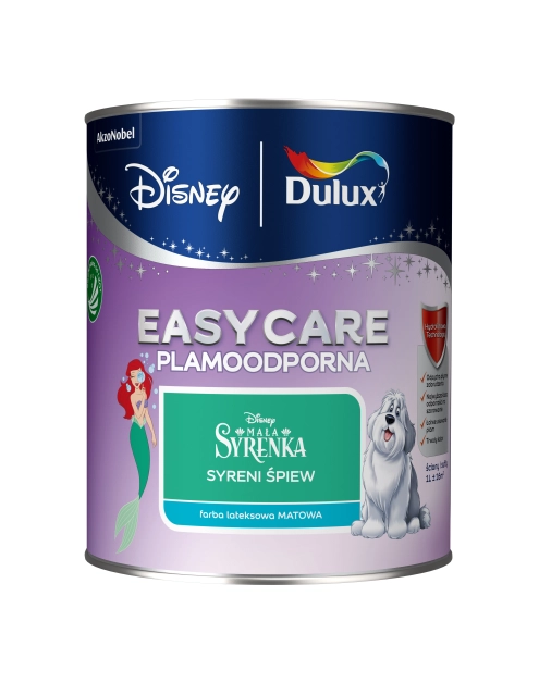 Zdjęcie: Farba lateksowa 1 L syreni śpiew matowa EASYCARE DISNEY