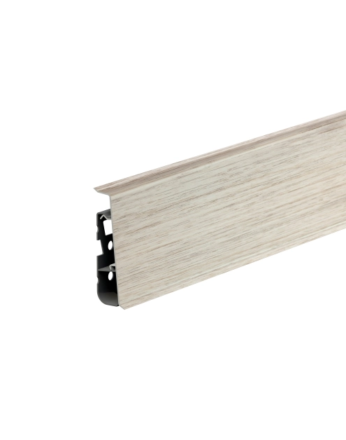 Zdjęcie: Listwa przypodłogowa PVC Hi Line Prestige 2,2x7,5 cm 2,50 m Sosna Sieviernaja Mat CEZAR