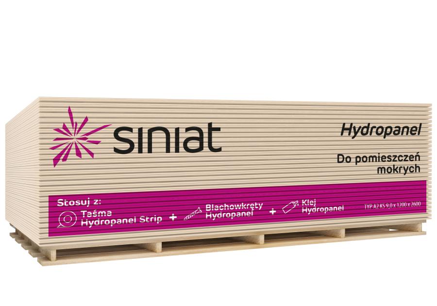 Zdjęcie: Płyta cementowa 9x1200x2600 mm Hydropanel SINIAT