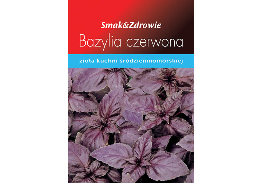 Zdjęcie: Bazylia czerwona SMAK&ZDROWIE