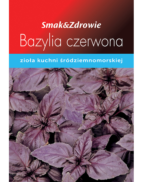 Zdjęcie: Bazylia czerwona SMAK&ZDROWIE