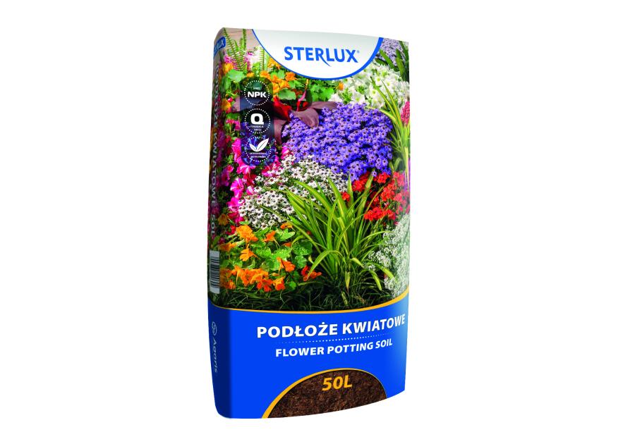 Zdjęcie: Podłoże kwiatowe 50 L STERLUX