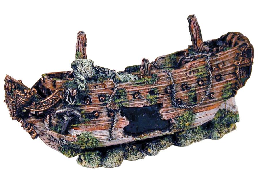 Zdjęcie: Ozdoba do akwarium wrak 30 cm ZOLUX