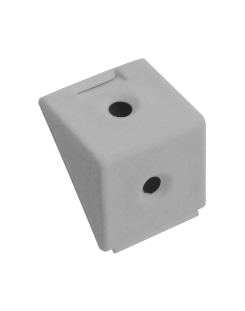 Zdjęcie: Złącze kątowe pojedyncze szare 12 sztuk METRO