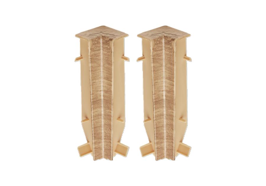 Zdjęcie: Zakończenia do listwy przypodłogowej Masterline narożnik wew. Cezar 1 kpl. 2 szt. Tobacco Mat