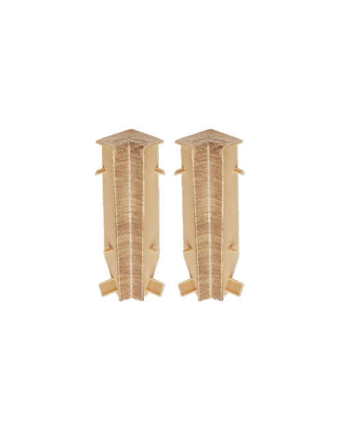 Zdjęcie: Zakończenia do listwy przypodłogowej Masterline narożnik wew. Cezar 1 kpl. 2 szt. Tobacco Mat