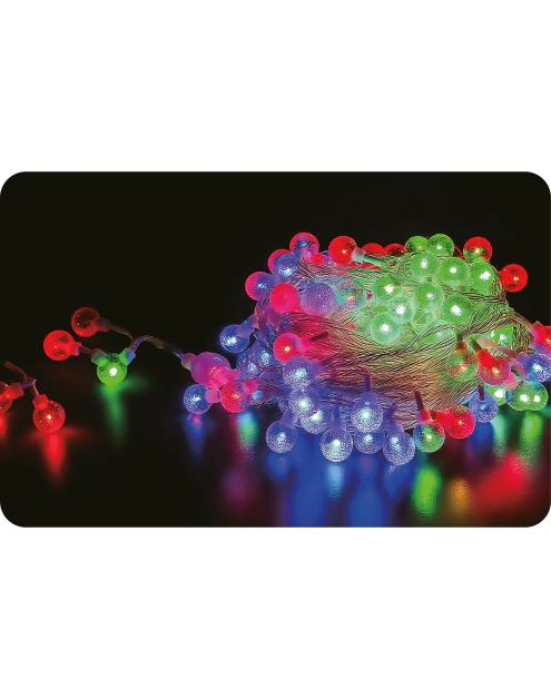 Zdjęcie: Lampki choinkowe kulka 7,5 m RGB multikolor VOLTENO