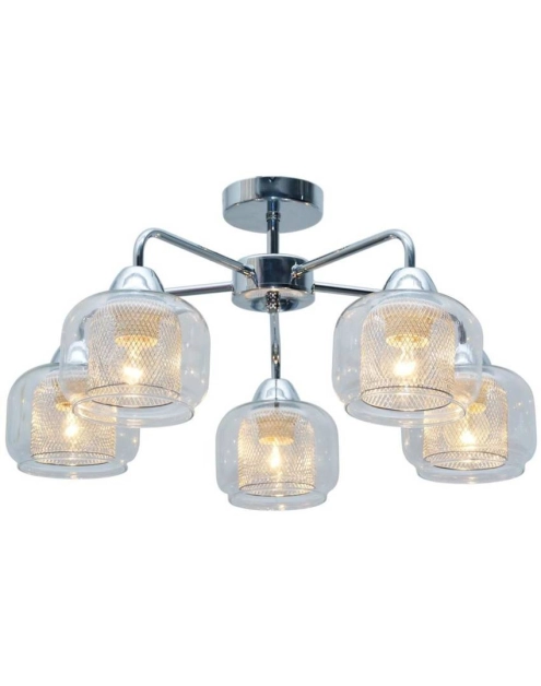 Zdjęcie: Lampa sufitowa Ray 5xE14 srebrny CANDELLUX