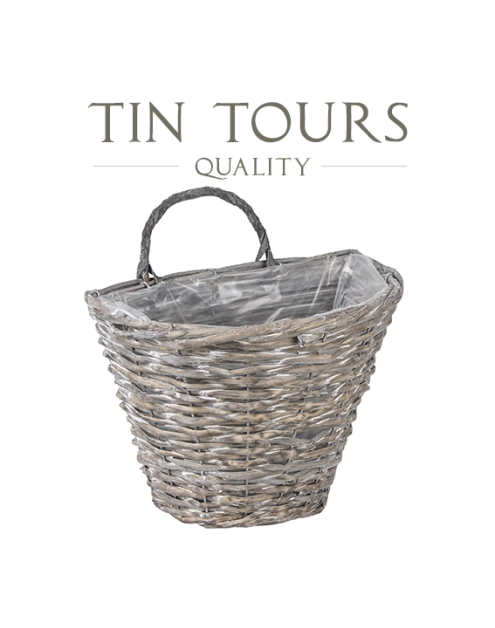 Zdjęcie: Kosz zawieszany na ścianie ydl-180382.sz szary TIN TOURS