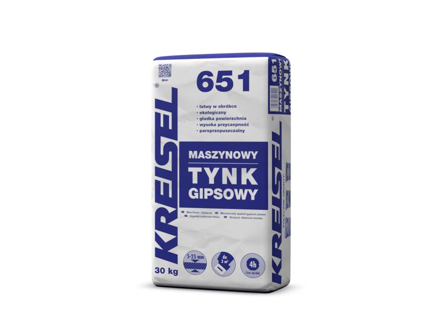 Zdjęcie: Tynk gipsowy maszynowy 651 KREISEL
