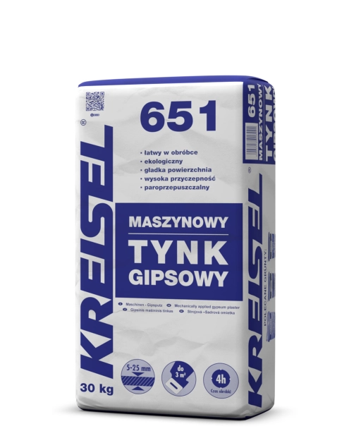 Zdjęcie: Tynk gipsowy maszynowy 651 KREISEL