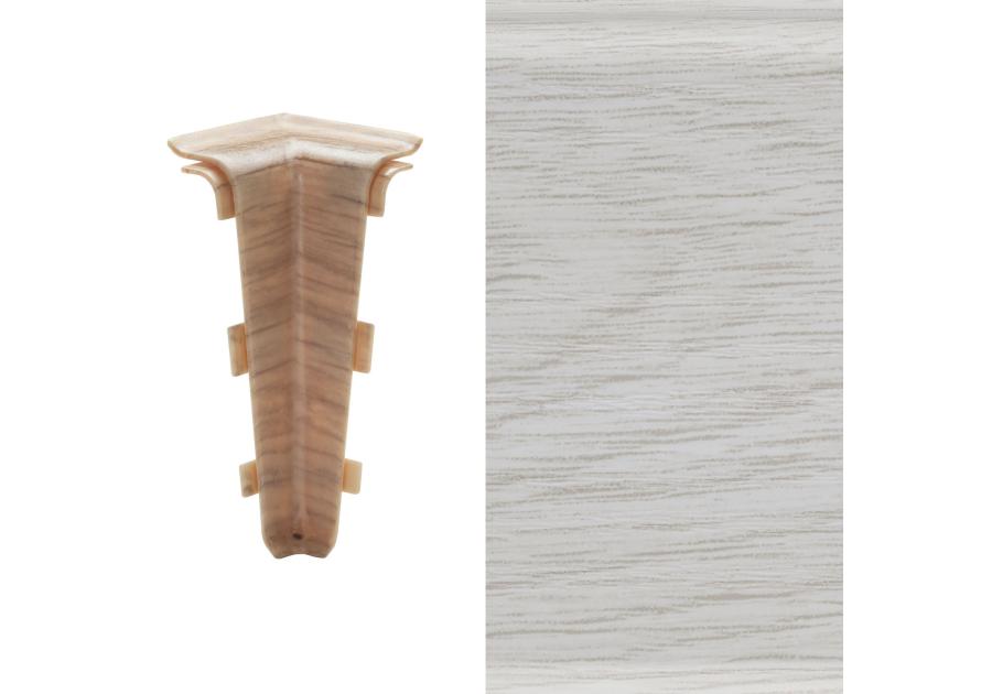 Zdjęcie: Narożnik wewnętrzny do listwy Lars 1 szt. śnieżny jesion ARBITON