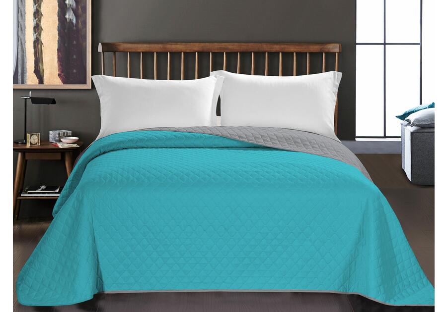 Zdjęcie: Narzuta Axel turq+steel 200x220 cm DECOKING