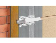 Zdjęcie: Listwa do boniowania PVC bez siatki, zamknięta z elementem traconym BP11 H3N L300 biała BELLA PLAST