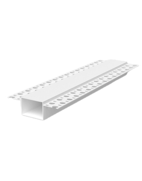 Zdjęcie: Listwa do boniowania PVC bez siatki, zamknięta z elementem traconym BP11 H3N L300 biała BELLA PLAST