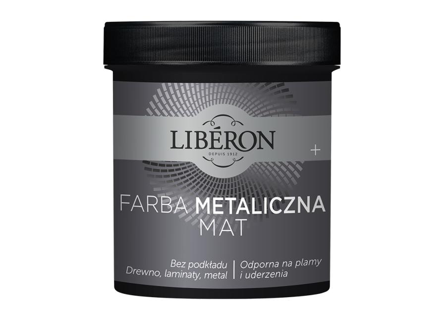 Zdjęcie: Farba Metaliczna blade złoto mat 0,5 L LIBERON