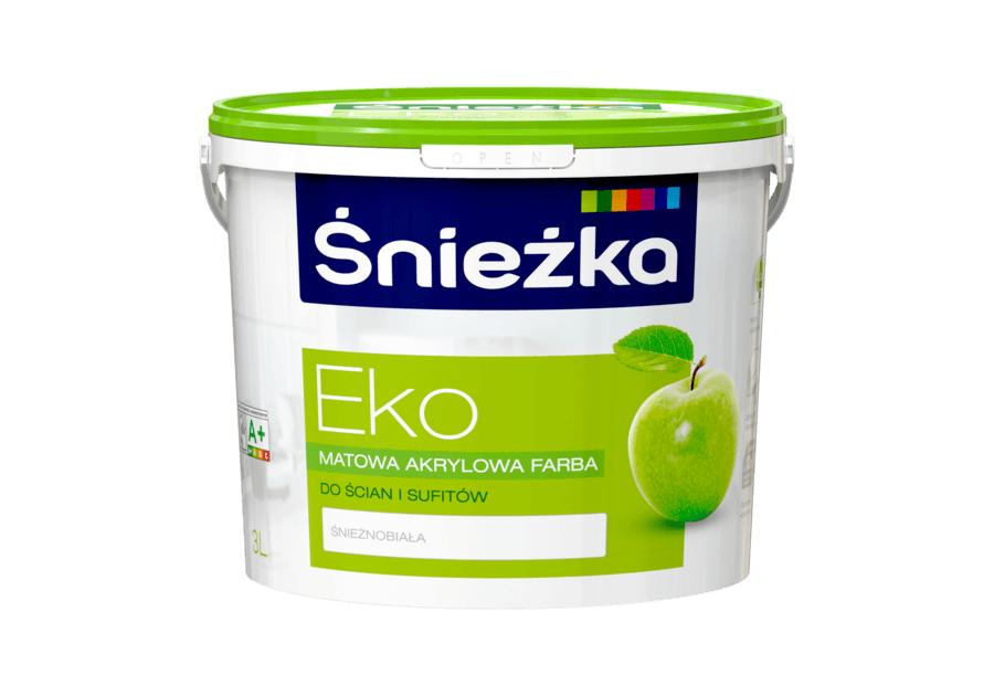 Zdjęcie: Farba EKO biały 3L ŚNIEŻKA