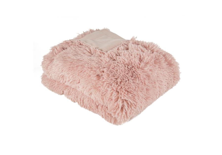 Zdjęcie: Narzuta Lettie 70x140 cm pudrowa EUROFIRANY