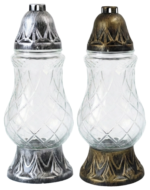 Zdjęcie: Znicz Dublin wkład parafinowy 38 cm SANTA MAROZZA